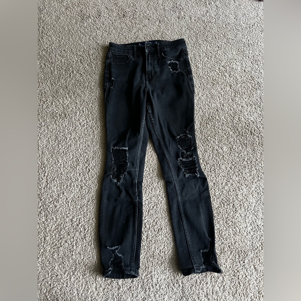 Hollister Black Skinny Jeans